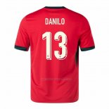 Camiseta Portugal Jugador Danilo Primera 2024