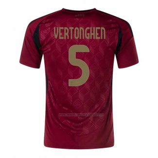 Camiseta Belgica Jugador Vertonghen Primera 2024