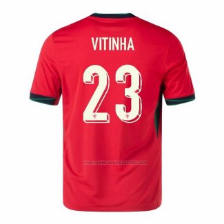 Camiseta Portugal Jugador Vitinha Primera 2024