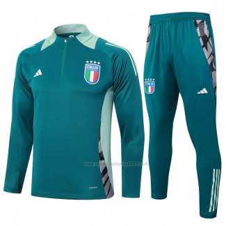 Chandal de Sudadera del Italia 2024-2025 Verde