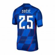 Camiseta Croacia Jugador Sucic Segunda 2024