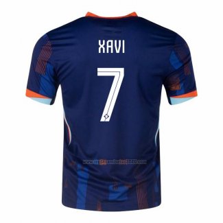 Camiseta Paises Bajos Jugador Xavi Segunda 2024-2025