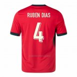 Camiseta Portugal Jugador Ruben Dias Primera 2024