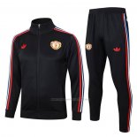 Chandal de Chaqueta del Manchester United 2024-2025 Negro