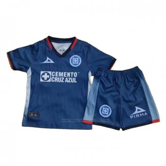 Camiseta Cruz Azul Tercera Nino 2023-2024