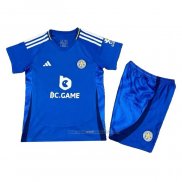 Camiseta Leicester City Primera Nino 2024-2025