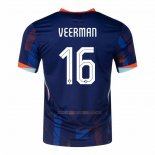 Camiseta Paises Bajos Jugador Veerman Segunda 2024-2025