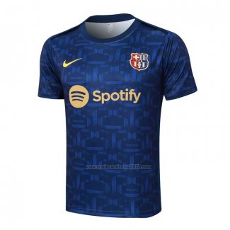 Camiseta de Entrenamiento Barcelona 2024-2025 Azul