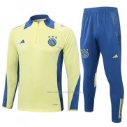 Chandal de Sudadera del Ajax 2024-2025 Amarillo