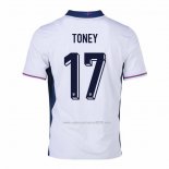 Camiseta Inglaterra Jugador Toney Primera 2024