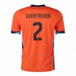 Camiseta Paises Bajos Jugador Geertruida Primera 2024-2025