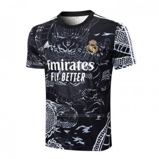 Camiseta de Entrenamiento Real Madrid Dragon 2024-2025 Negro