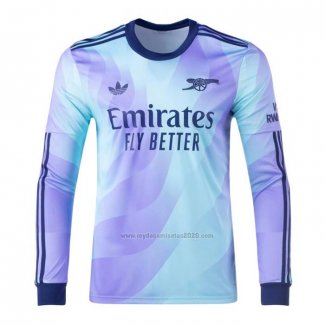 Camiseta Arsenal Tercera Manga Larga 2024-2025