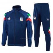 Chandal de Chaqueta del Italia 2024-2025 Azul