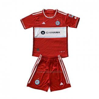 Camiseta Chicago Fire Primera Nino 2024-2025