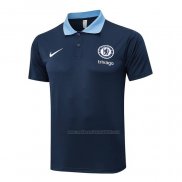 Camiseta Polo del Chelsea 2024-2025 Azul