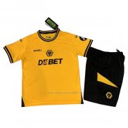 Camiseta Wolves Primera Nino 2024-2025