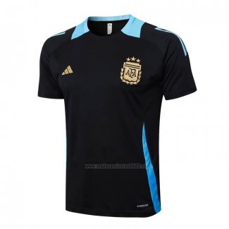 Camiseta de Entrenamiento Argentina 2024-2025 Negro