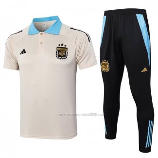 Conjunto Polo del Argentina 2024-2025 Amarillo