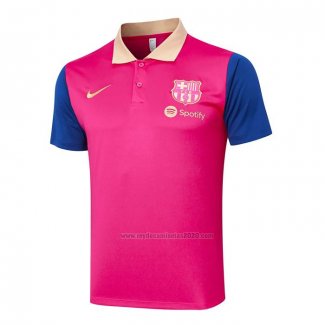 Camiseta Polo del Barcelona 2024-2025 Rojo