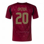 Camiseta Belgica Jugador Openda Primera 2024