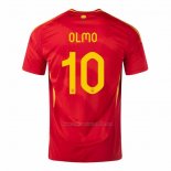 Camiseta Espana Jugador Olmo Primera 2024