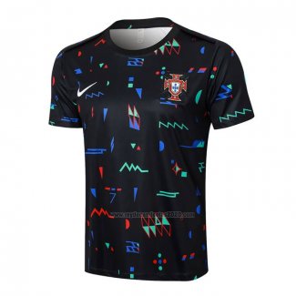 Camiseta de Entrenamiento Portugal 2024-2025 Negro