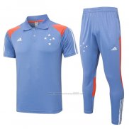 Conjunto Polo del Cruzeiro 2024-2025 Gris