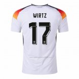 Camiseta Alemania Jugador Wirtz Primera 2024