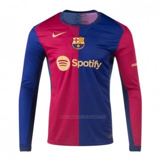 Camiseta Barcelona Primera Manga Larga 2024-2025