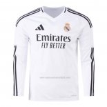 Camiseta Real Madrid Primera Manga Larga 2024-2025