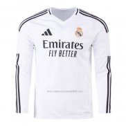 Camiseta Real Madrid Primera Manga Larga 2024-2025