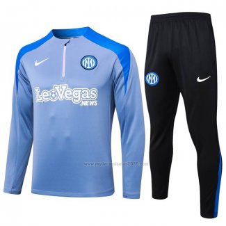 Chandal de Sudadera del Inter Milan 2024-2025 Azul