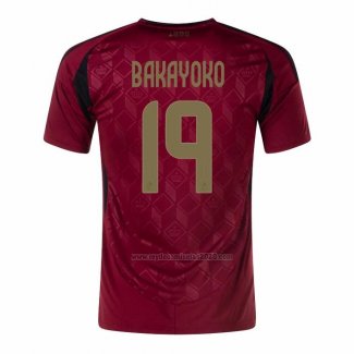 Camiseta Belgica Jugador Bakayoko Primera 2024