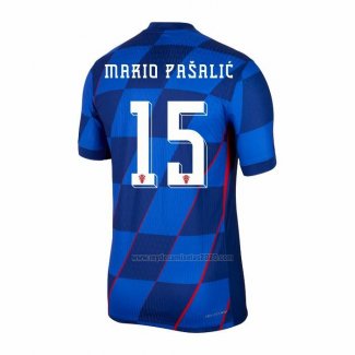 Camiseta Croacia Jugador Mario Pasalic Segunda 2024