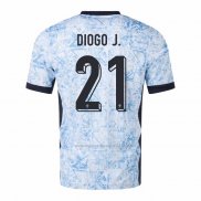 Camiseta Portugal Jugador Diogo J. Segunda 2024