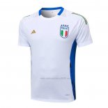 Camiseta de Entrenamiento Italia 2024-2025 Blanco