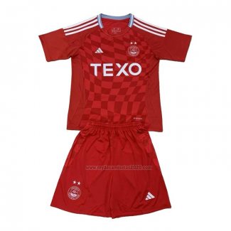 Camiseta Aberdeen Primera Nino 2024-2025