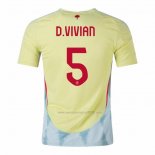 Camiseta Espana Jugador D.Vivian Primera 2024