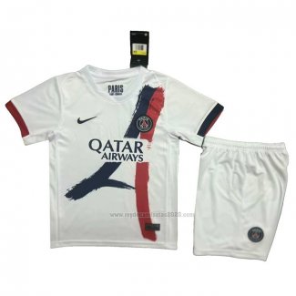 Camiseta Paris Saint-Germain Segunda Nino 2024-2025