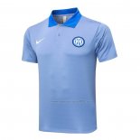 Camiseta Polo del Inter Milan 2024-2025 Azul
