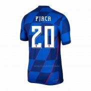 Camiseta Croacia Jugador Pjaca Segunda 2024