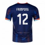 Camiseta Paises Bajos Jugador Frimpong Segunda 2024-2025