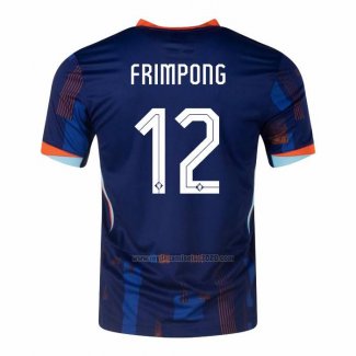 Camiseta Paises Bajos Jugador Frimpong Segunda 2024-2025