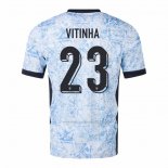 Camiseta Portugal Jugador Vitinha Segunda 2024