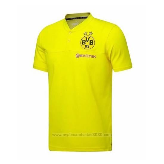 Polo Borussia Dortmund 2019-2020 Amarillo - Camisetas de ...