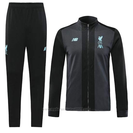 Chandal del Liverpool 2019-2020 Negro - Camisetas de ...